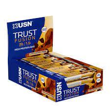 USN Trust Fusion Bars 15x55g - Premium protein bars from Ultimate Fitness 4u - Just $19.99! Shop now at Ultimate Fitness 4u