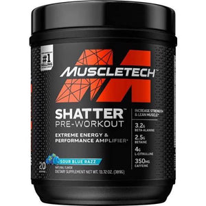 MuscleTech  Shatter Pre-Workout - Premium Pre Workout from Ultimate Fitness 4u - Just $23.99! Shop now at Ultimate Fitness 4u