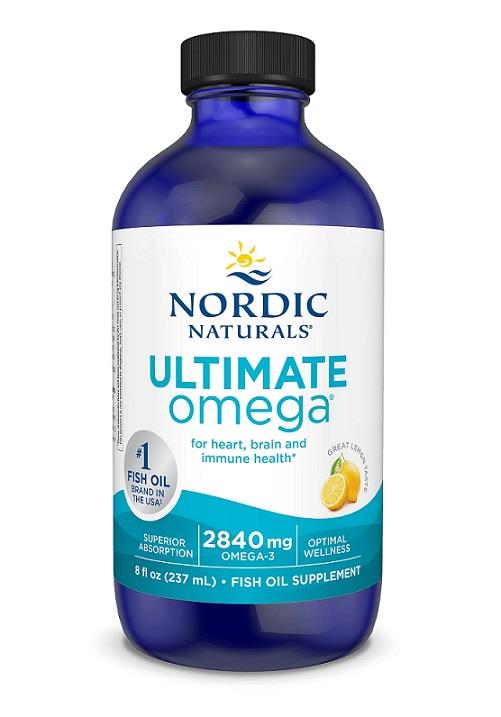 Nordic Naturals Ultimate Omega-2840mg Lemon - 237 ml. - Premium Health Supplement from Ultimate Fitness 4u - Just $59.99! Shop now at Ultimate Fitness 4u