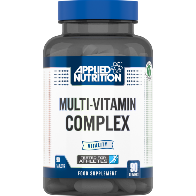 Applied Nutrition Multi-vitamin Complex - 90 tablets - Premium Multivitamin from Health Supplements UK - Just $6.99! Shop now at Ultimate Fitness 4u