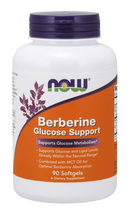 NOW Foods Berberine Glucose Support - Premium GDA from Health Supplements UK - Just $24.99! Shop now at Ultimate Fitness 4u
