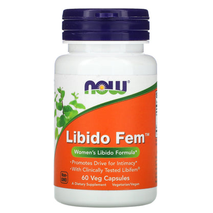 Now Foods Libido Fem Capsules 60 veg capsules - Premium VITAMIN from NOW Foods - Just $24.99! Shop now at Ultimate Fitness 4u