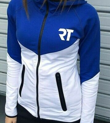 RT Pro Wear Ladies Hoodies Blue / White - Premium clothing from Health Supplements UK - Just $19.99! Shop now at Ultimate Fitness 4u