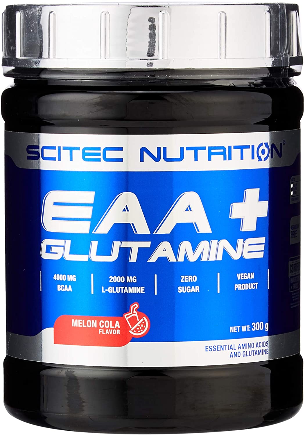 Scitec Nutrition EAA + Glutamine 300g - Premium amino acid from Health Supplements UK - Just $19.99! Shop now at Ultimate Fitness 4u
