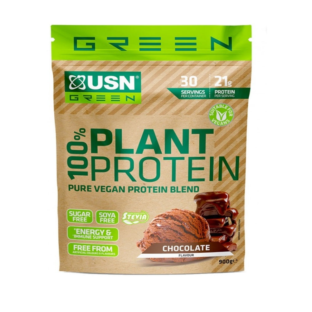 USN 100% Plant Protein 900g - Premium vegan from Health Supplements UK - Just $27.99! Shop now at Ultimate Fitness 4u