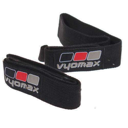 Vyomax Weight Lifting Wrist Straps in Black - Premium accessories from Health Supplements UK - Just $6.99! Shop now at Ultimate Fitness 4u