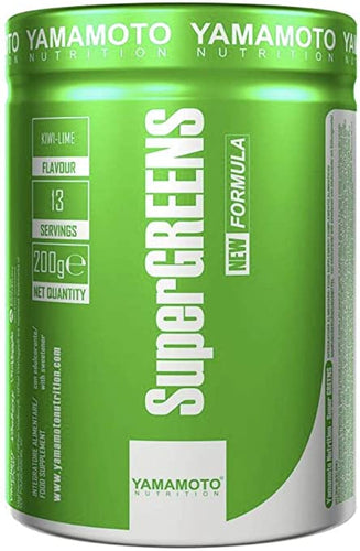 YAMAMOTO NUTRITION SUPER GREENS 200g - Premium Health Supplement from Health Supplements UK - Just $24.99! Shop now at Ultimate Fitness 4u