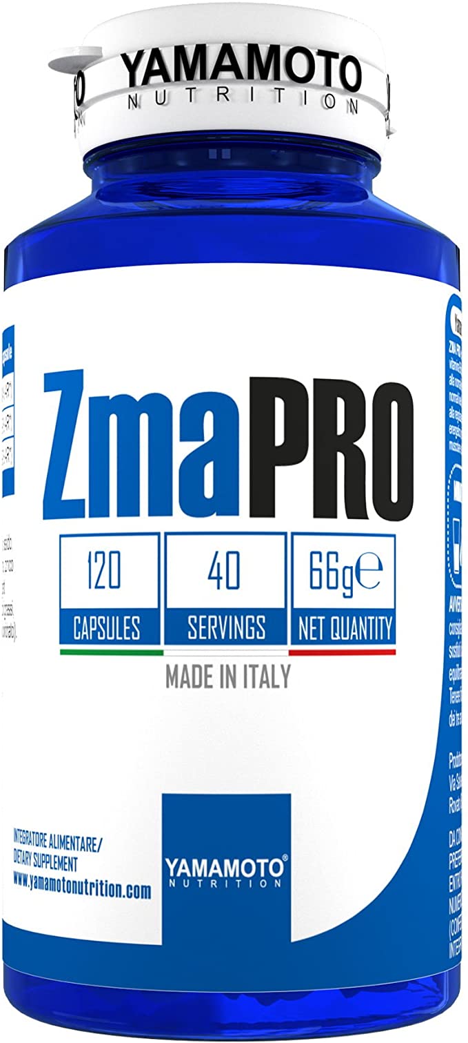 Yamamoto – ZMA PRO 120 Capsules - Premium test boosters from Health Supplements UK - Just $16.95! Shop now at Ultimate Fitness 4u